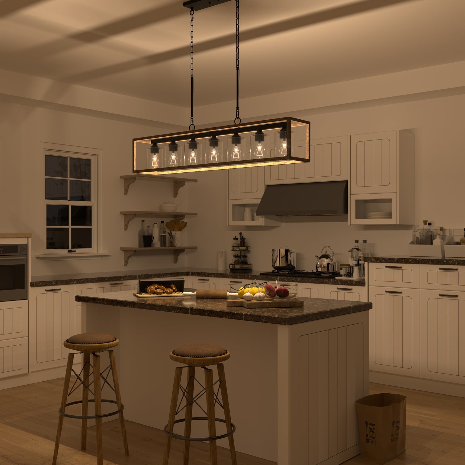 Kitchen & Kitchen Island