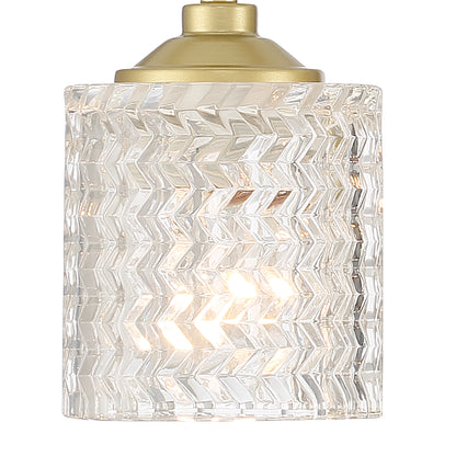 Elayne 4-Light Unique Glass Vanity Light