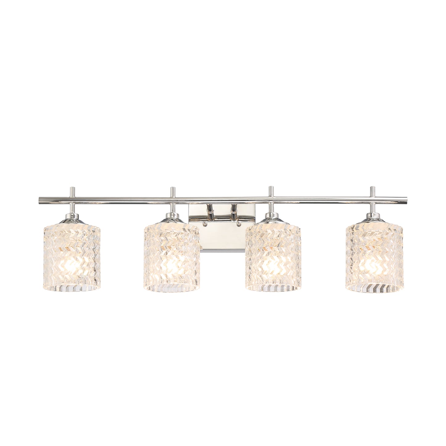 Elayne 4-Light Unique Glass Vanity Light