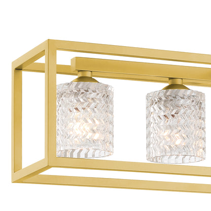 Elayne 5-Light Modern Kitchen Island Rectangle Chandelier