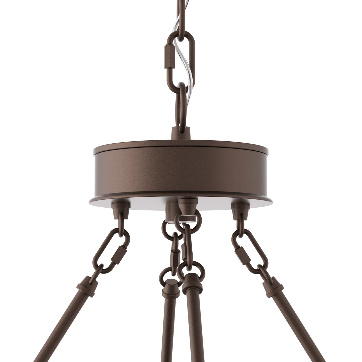 Amie 12-Light Candle Style Wagon Wheel Chandelier UL Listed