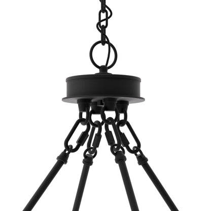 Vada 16-Light Candle Style Wagon Wheel Chandelier UL Listed