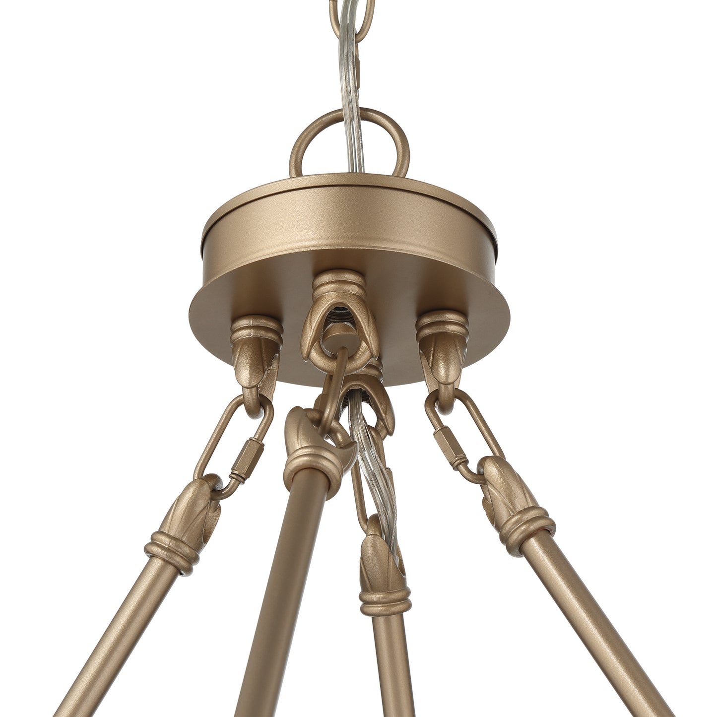 Vada 16-Light Candle Style Wagon Wheel Chandelier UL Listed