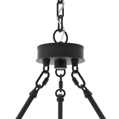 Nauvoo 20-Light Modern Candle Style Wagon Wheel Chandelier UL Listed