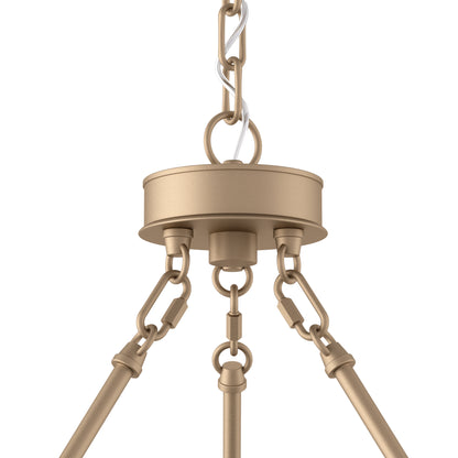 Nauvoo 20-Light Modern Candle Style Wagon Wheel Chandelier UL Listed