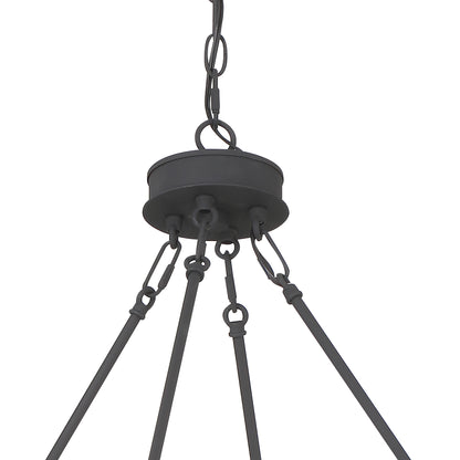 Windsor 12-Light Unique Candle Style Wagon Wheel Chandelier