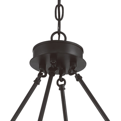 Windsor 12-Light Unique Candle Style Wagon Wheel Chandelier UL Listed