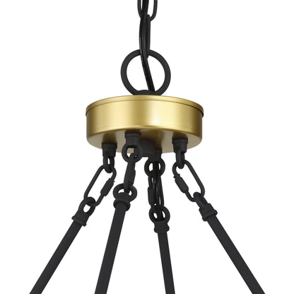 Bristol 16-Light Classic Candle Style Wagon Wheel Chandelier UL Listed