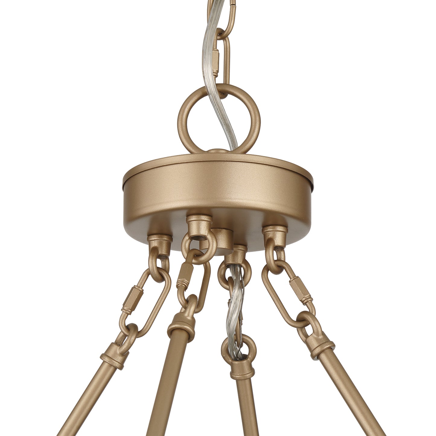 Bristol 16-Light Classic Candle Style Wagon Wheel Chandelier UL Listed