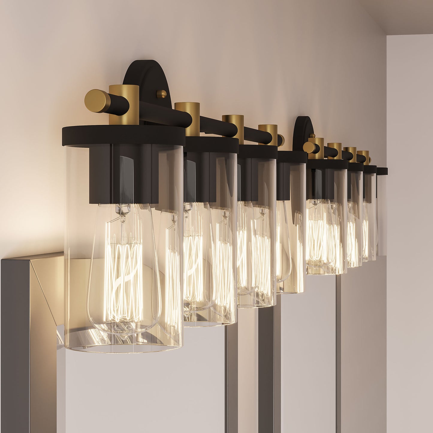 Iria 4-Light Modern Bedroom Vanity Light