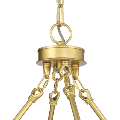 Hamden 24-Light Candle Style Wagon Wheel Chandelier UL Listed