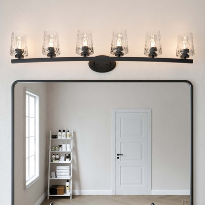 Waycross 6-Light Honeycomb Design Bathroom Vanity Light