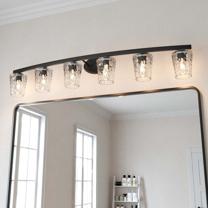 Waycross 6-Light Honeycomb Design Bathroom Vanity Light