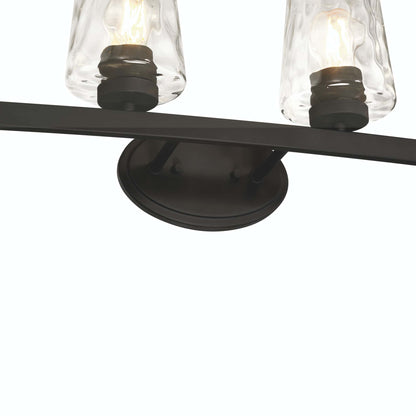 Waycross 6-Light Honeycomb Design Bathroom Vanity Light