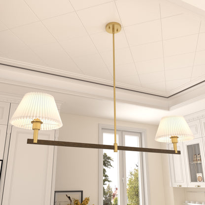 Westport 2-Light Dimmable Linear Chandelier