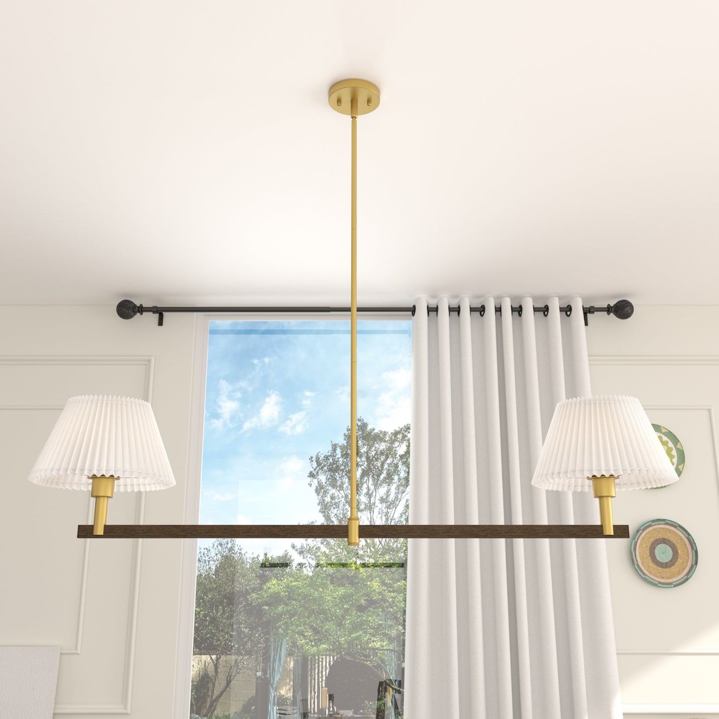 Westport 2-Light Dimmable Linear Chandelier