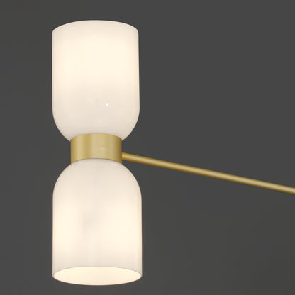 Carthage 4-Light Modern Linear Chandelier