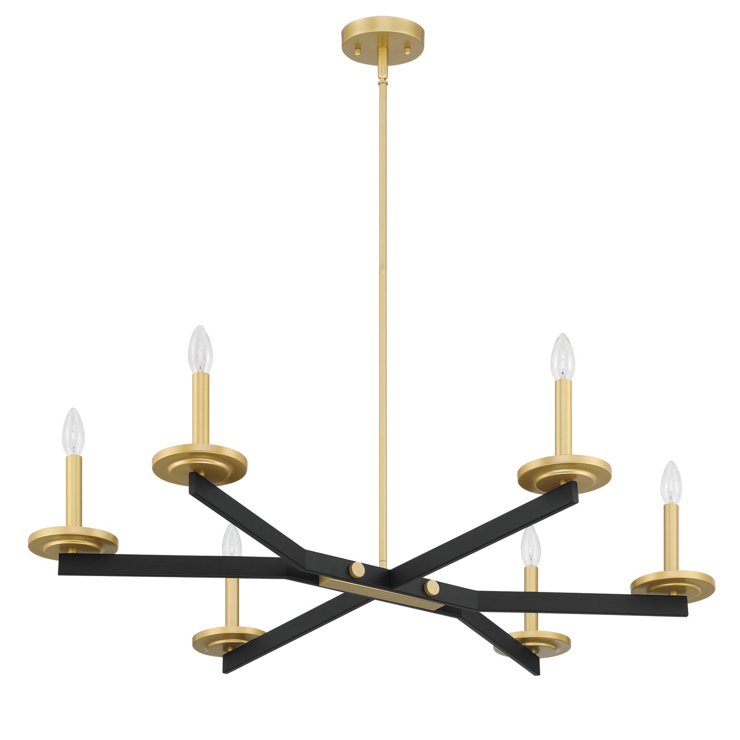 Adelina 6-Light Modern Linear Chandelier UL Listed