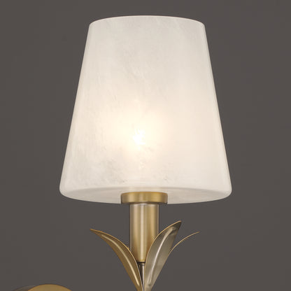 Aime 1-Light Vintage Gold Wallchiere