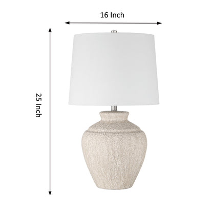 Auburn 1-Light Uneven Design Table Lamp (Set of 2)