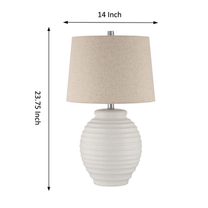 Conway 1-Light Ring Design Table Lamp (Set of 2)