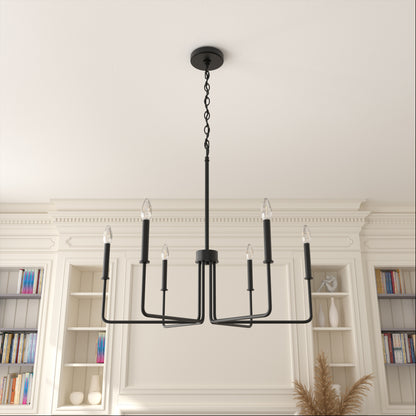 Stabiae 6-Light Classic Linear Chandelier