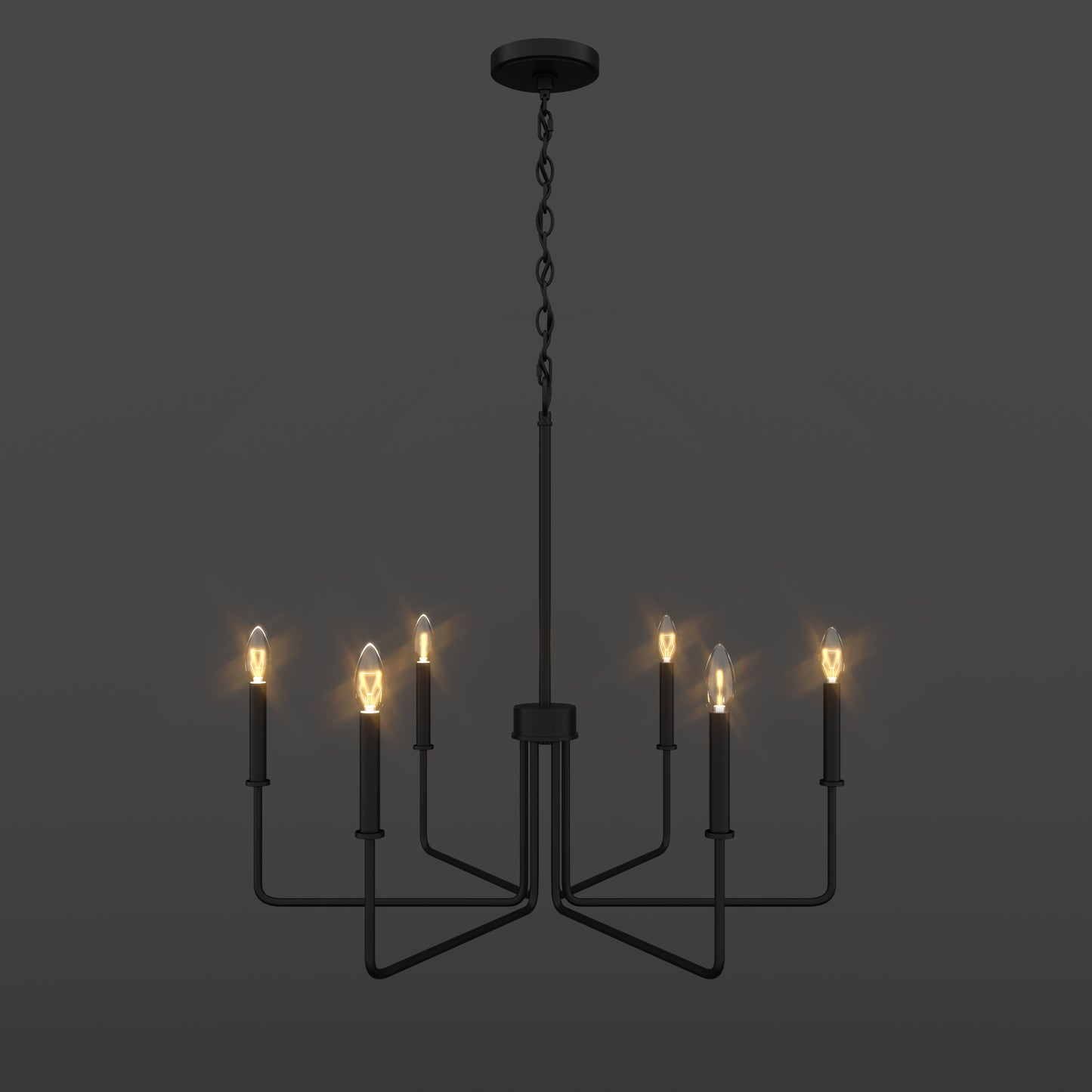 Stabiae 6-Light Classic Linear Chandelier