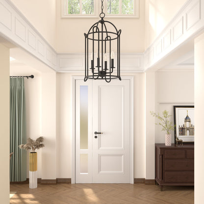 Telluride 4-Light Lantern Cage Chandelier