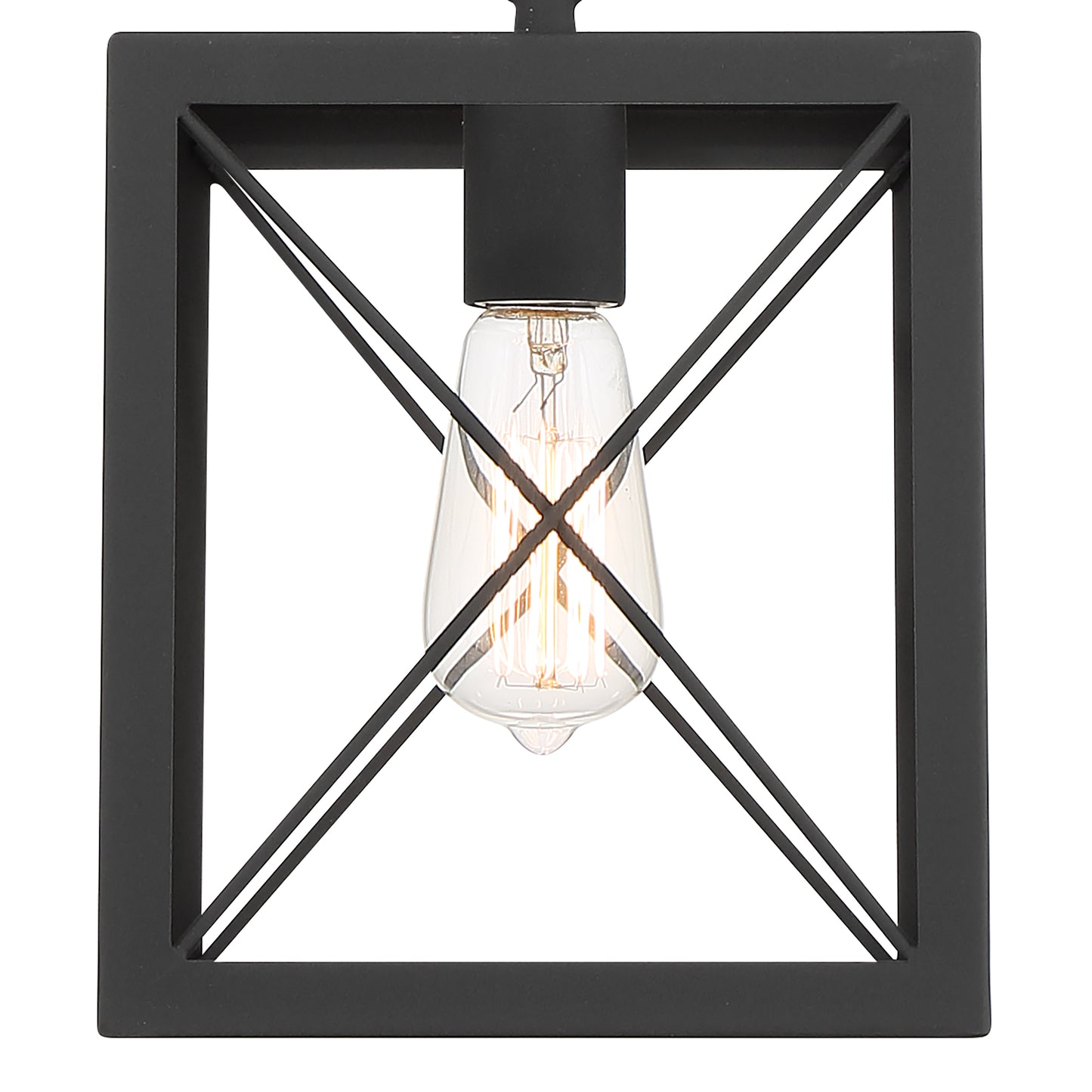 Alodie 1-Light Lantern Square Pendant UL Listed