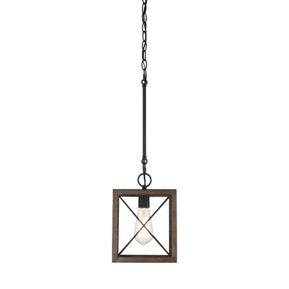 Alodie 1-Light Lantern Square Pendant UL Listed