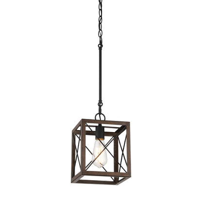 Alodie 1-Light Lantern Square Pendant UL Listed