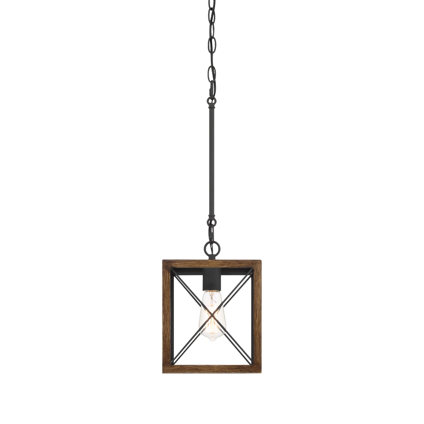 Alodie 1-Light Lantern Square Pendant UL Listed