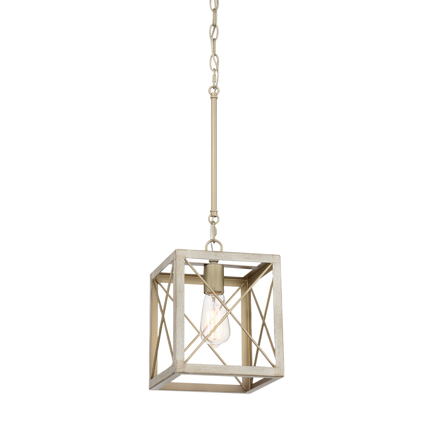 Alodie 1-Light Lantern Square Pendant UL Listed