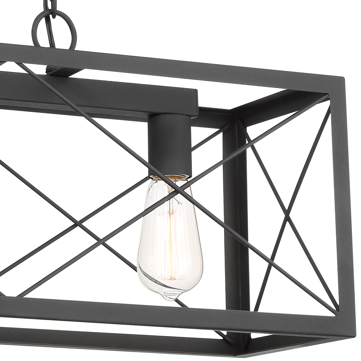 Alodie 3-Light Kitchen Island Rectangle Pendant UL Listed