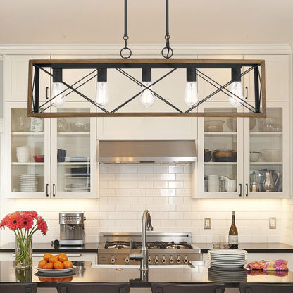 Alodie 5-Light Linear Kitchen Island Pendant UL Listed