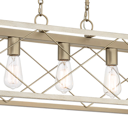 Alodie 5-Light Linear Kitchen Island Pendant UL Listed