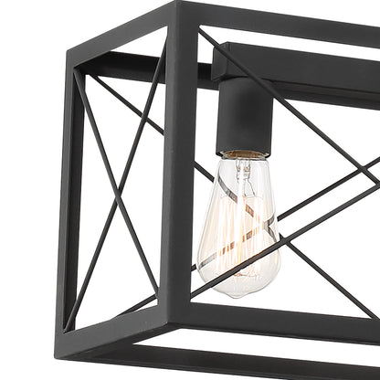 Alodie 7-Light Linear Rectangle Pendant UL Listed