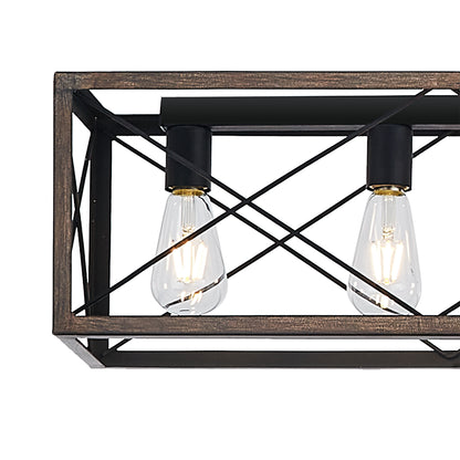 Alodie 7-Light Linear Rectangle Pendant UL Listed