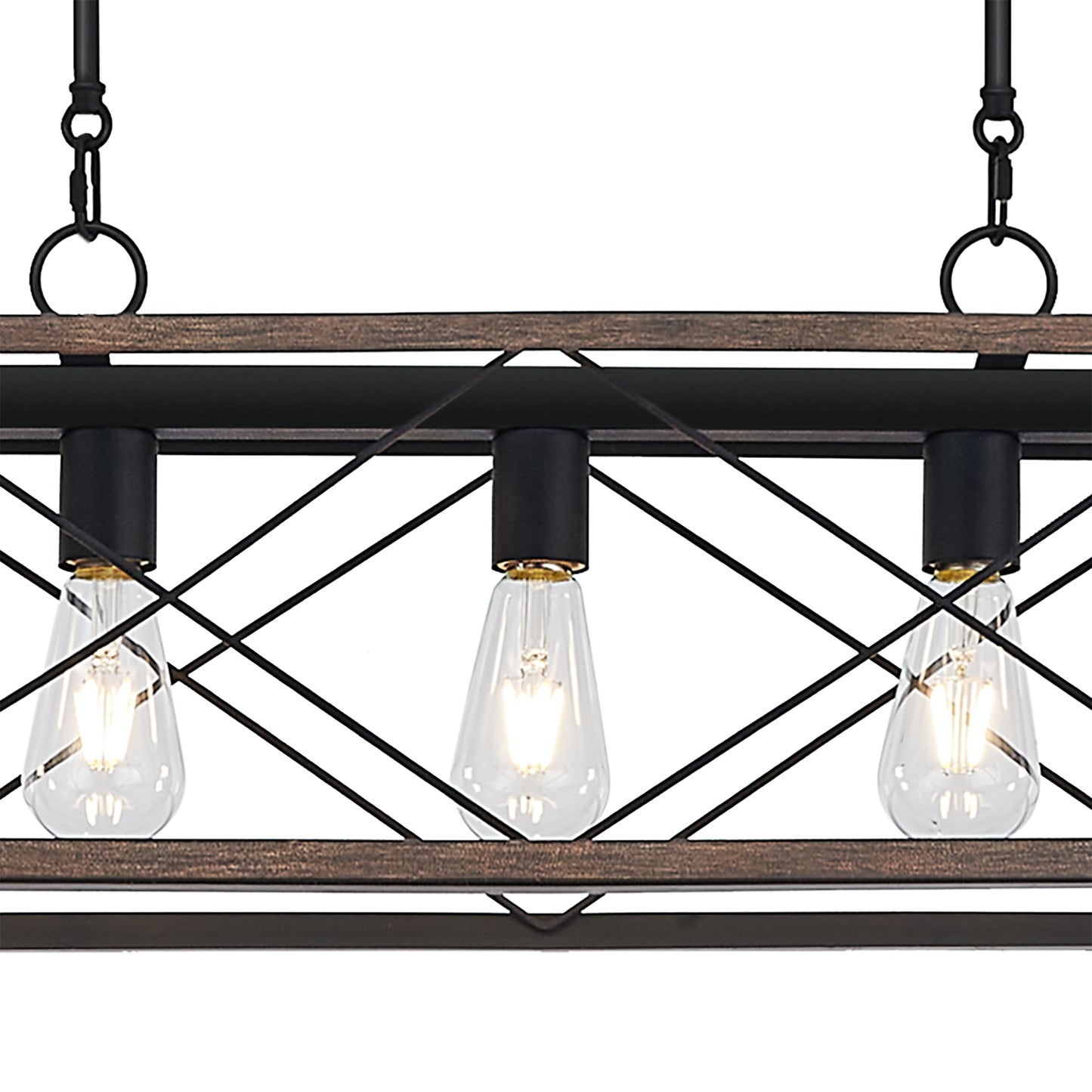 Alodie 7-Light Linear Rectangle Pendant UL Listed