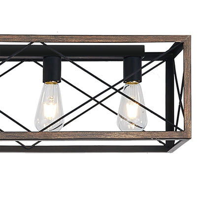 Alodie 7-Light Linear Rectangle Pendant UL Listed