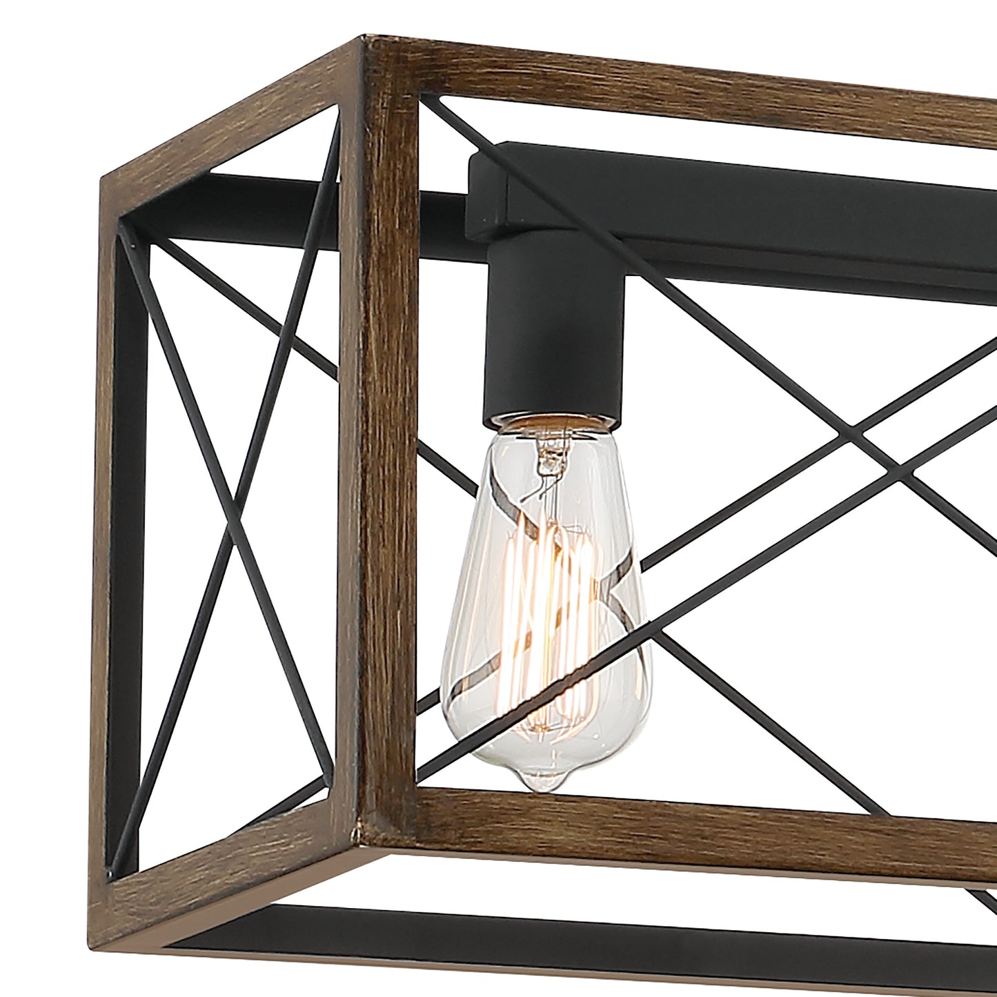 Alodie 7-Light Linear Rectangle Pendant UL Listed