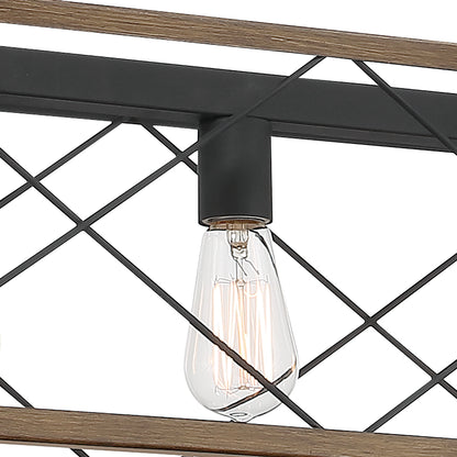 Alodie 7-Light Linear Rectangle Pendant UL Listed