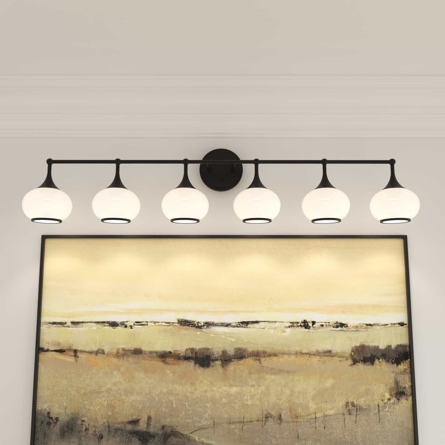 6 - Light Dimmable Vanity Light