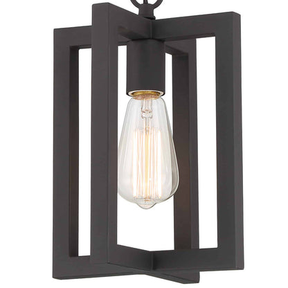 Santa 1-Light Lantern Farmhouse Pendant UL Listed