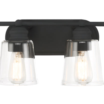 Virden 6-Light Black Bathroom Vanity Light