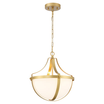 Castrum 4-Light Unique Bowl Chandelier UL Listed