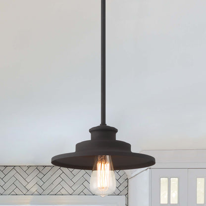 Arthur 1-Light Single Industrial Cone Pendant