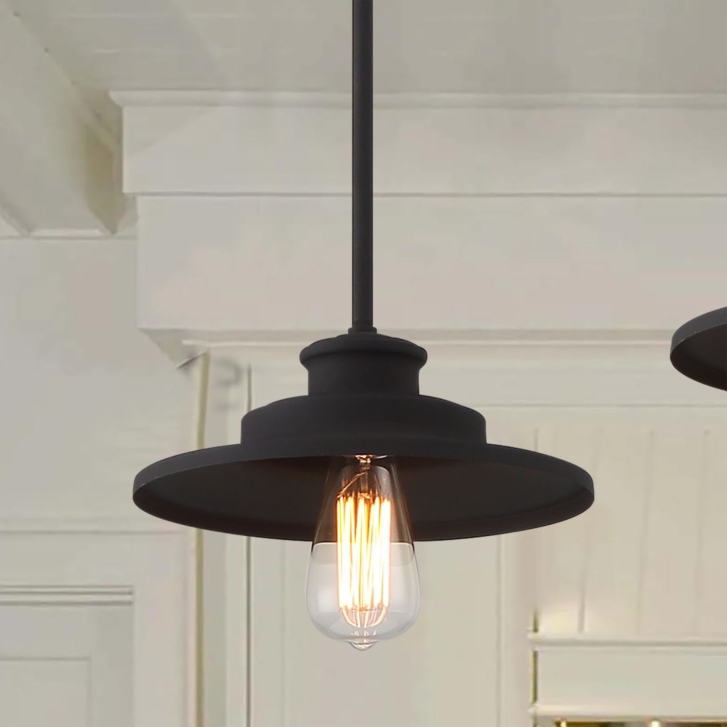 Arthur 1-Light Single Industrial Cone Pendant