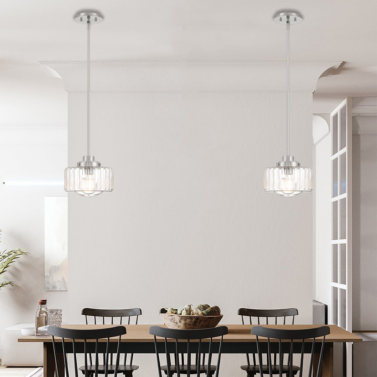 Mila 1-Light Single Geometric Pendant