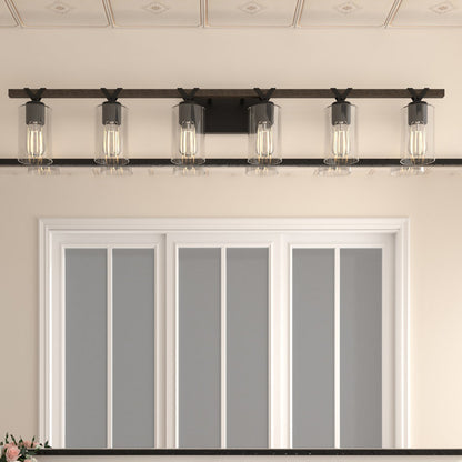 6 light glass bathroom vanity light (4) by ACROMA